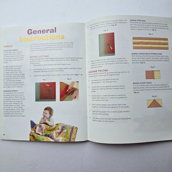 Wee Wonder Quilts Craft Book 5 Playful Projects For Infants & Toddlers Cotton Pi - Picture 6 of 15